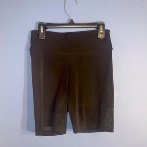 Black bicycle shorts size XS